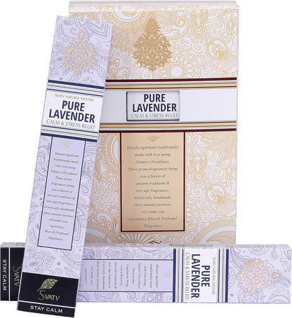 SVATV INCENSE STICK LAVENDER 15GM (PACK OF 2)
