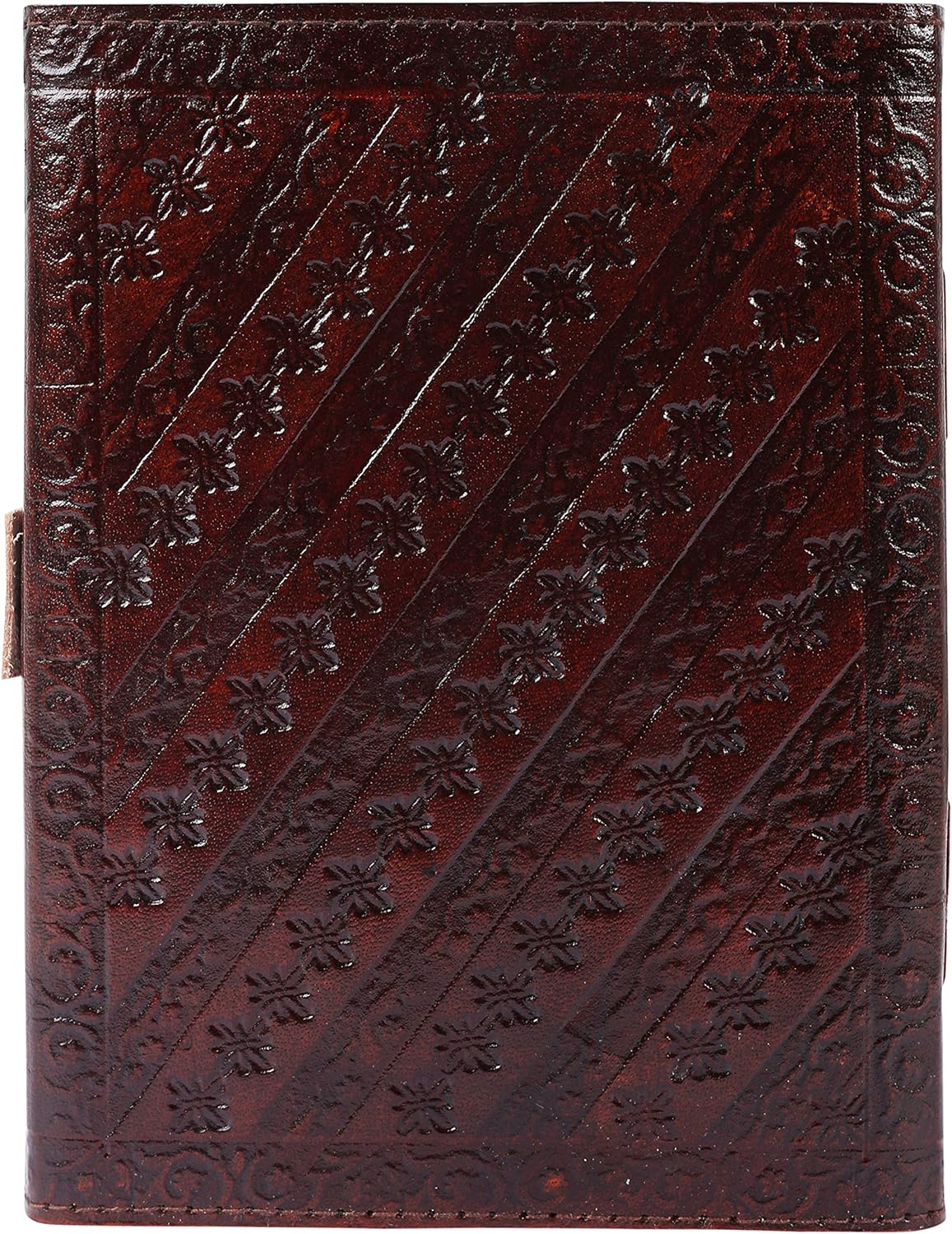 OVERDOSE Colosseum Brown Leather Journal 6/8