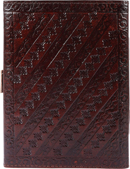 OVERDOSE Colosseum Brown Leather Journal 6/8