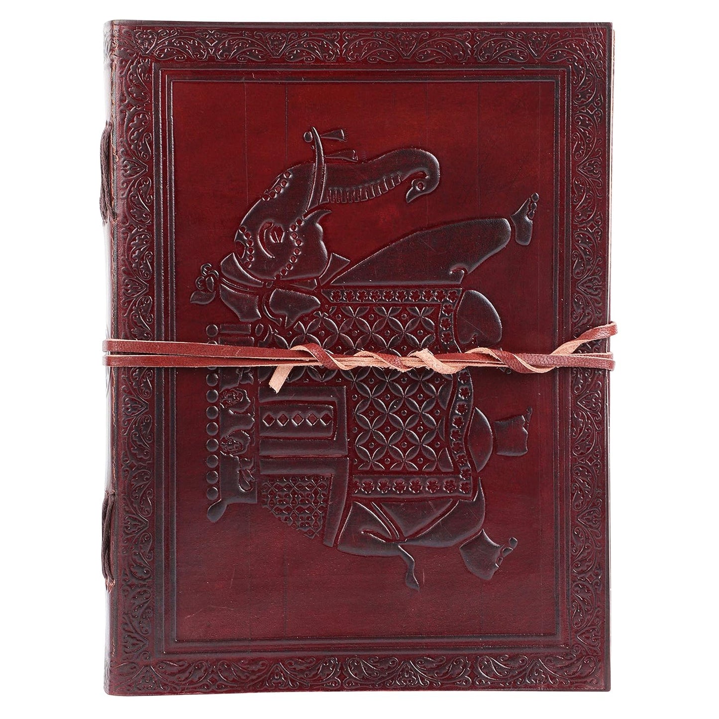 OVERDOSE Elephant Journal Notebook Leather Diary 6/8