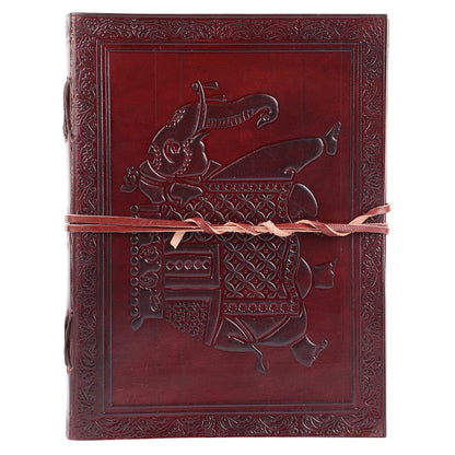 OVERDOSE Elephant Journal Notebook Leather Diary 6/8