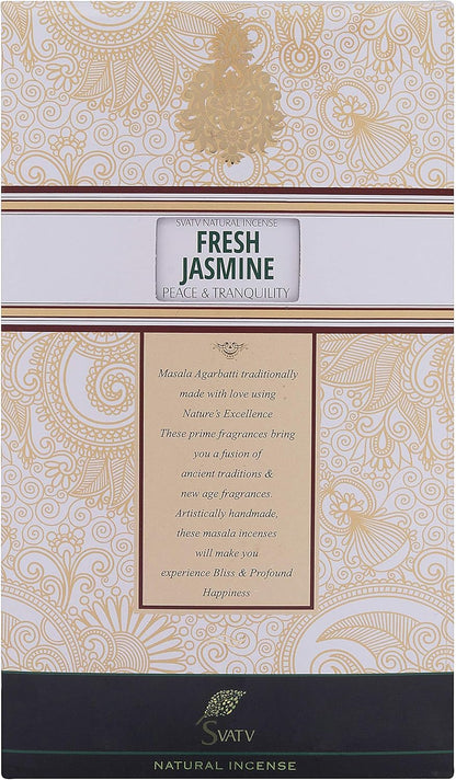 SVATV INCENSE STICK JASMINE 15GM (PACK OF 6)