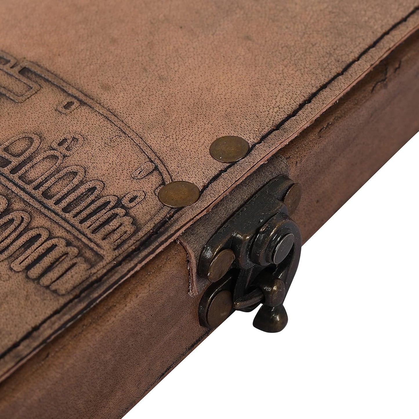 OVERDOSE Colosseum Vintage Leather Journal 5/7