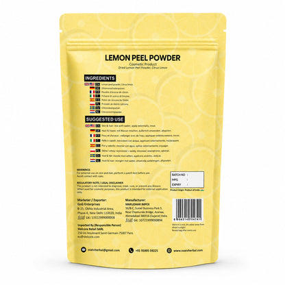 SVATV Lemon Peel Powder - 227g