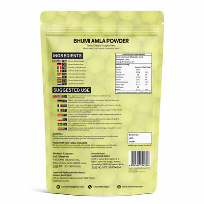 SVATV Bhumi Amla Powder - 227GM