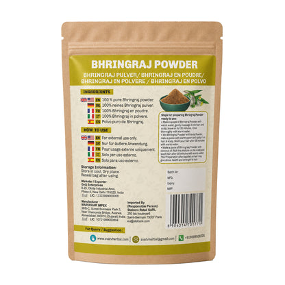 SVATV Natural Bhringraj Powder Hair Care 227gm (8_oZ)