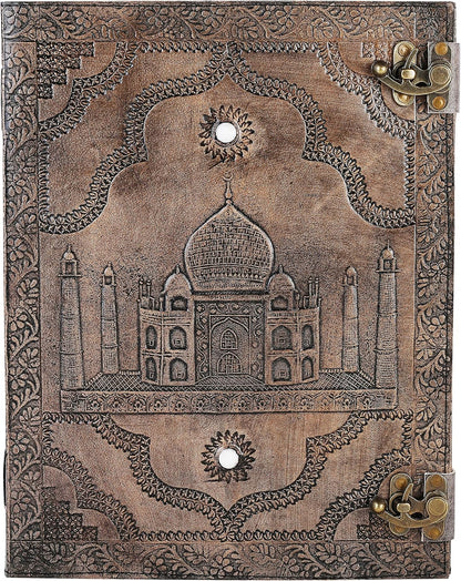 OVERDOSE Taj Mahal Vintage Leather Journal 10/13
