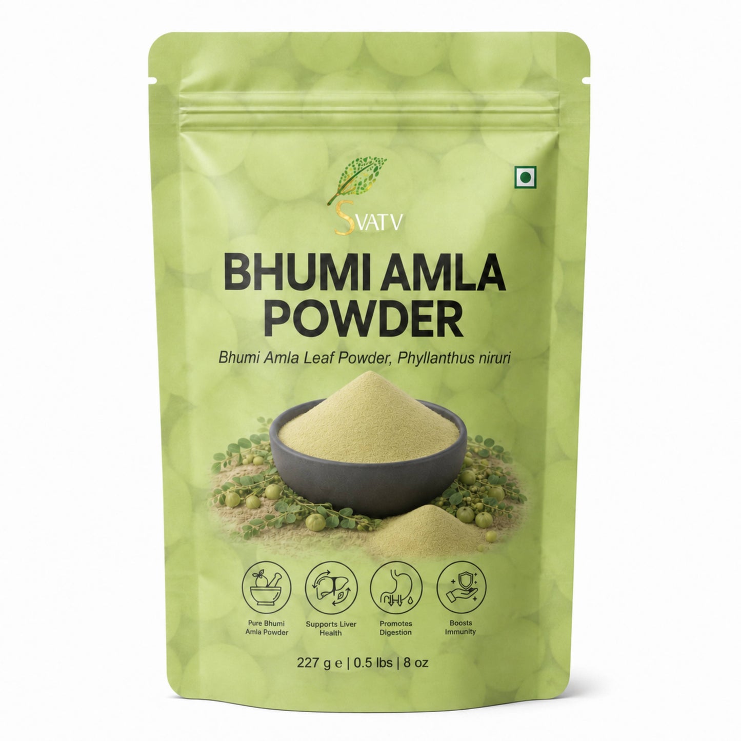 Svatv Bhumi Amla Powder - 227GM