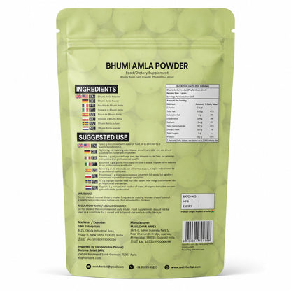 Svatv Bhumi Amla Powder - 227GM