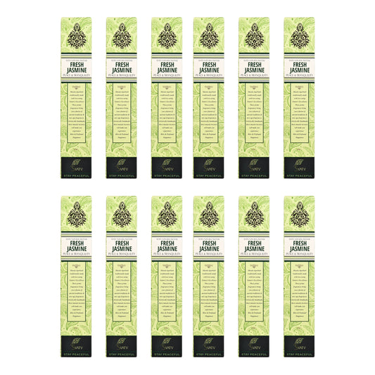 SVATV INCENSE STICK JASMINE 15GM (PACK OF 12)
