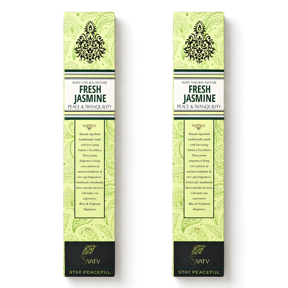 SVATV Incense Stick Jasmine 15gm (PACK OF 2)