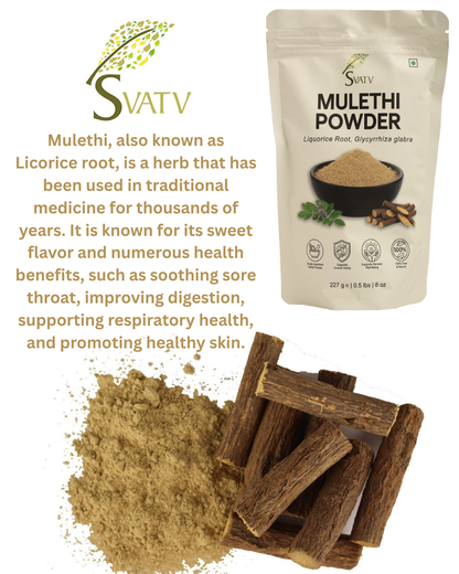 Svatv Mulethi Powder - 227GM