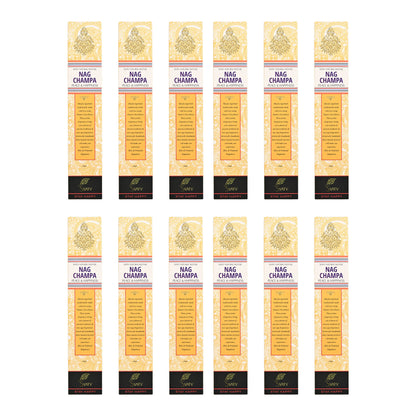SVATV INCENSE STICK NAG CHAMPA 180GM (PACK OF 12)