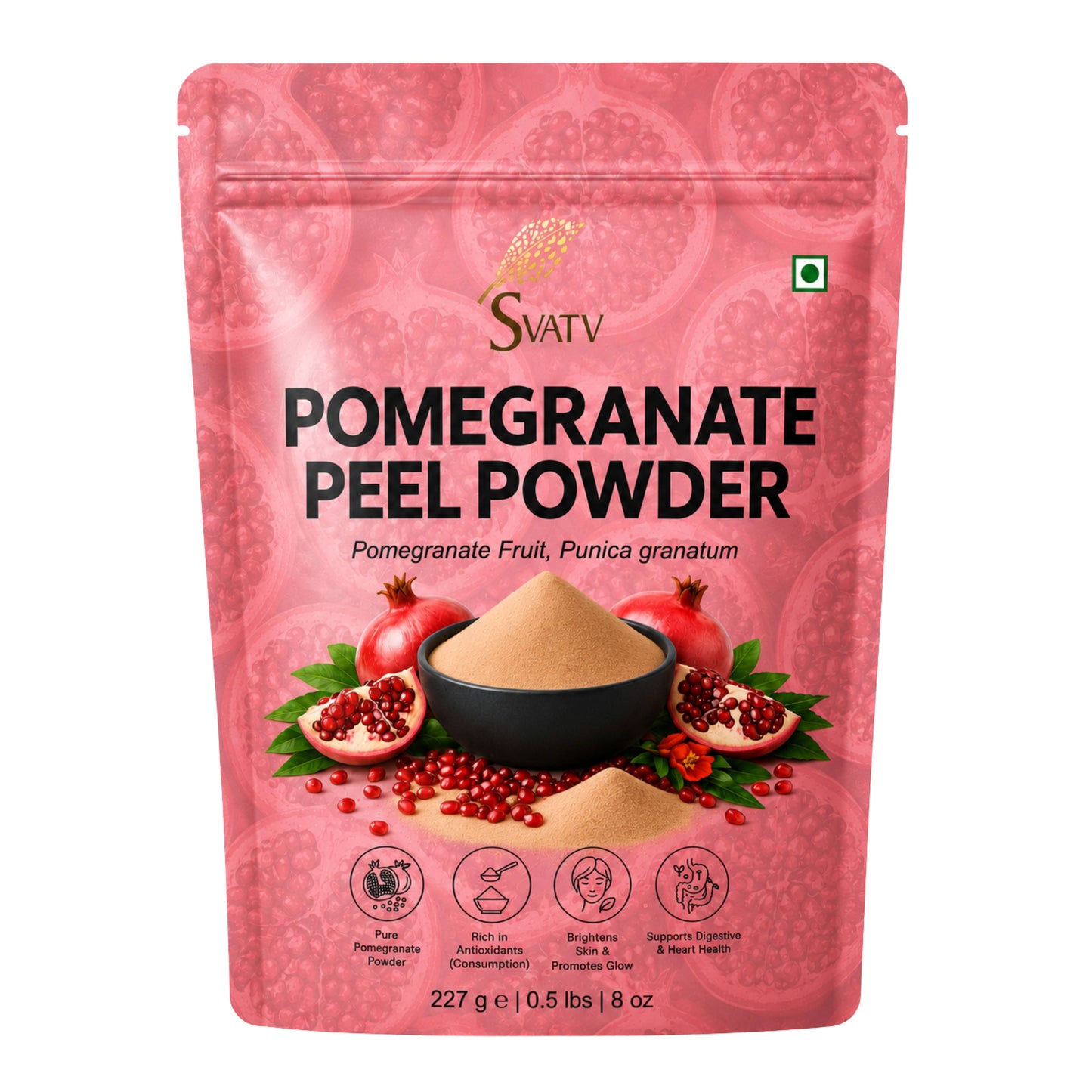 SVATV POMEGRANATE POWDER FOR SKIN 227GM
