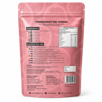 SVATV POMEGRANATE POWDER FOR SKIN 227GM