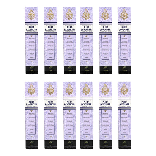 SVATV INCENSE STICK LAVENDER 15GM (PACK OF 12)