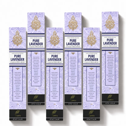 SVATV Incense Stick Lavendor 15gm (PACK OF 6)