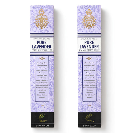 SVATV INCENSE STICK LAVENDER 15GM (PACK OF 2)