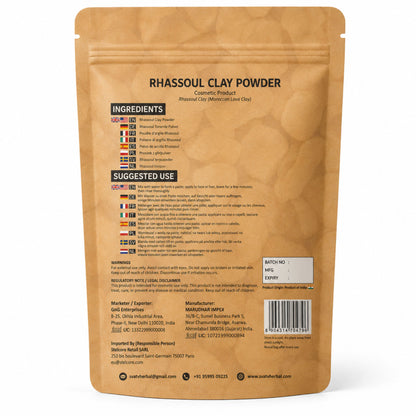 SVATV Rhassoul Clay powder | Ghassoul Clay | For Skin 227gm (8_oZ)
