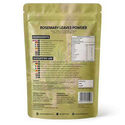 SVATV Rosemary Leaves Powder | 227gm (8_oZ)