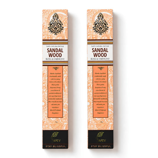 SVATV INCENSE STICK SANDALWOOD 15GM (PACK OF 2)