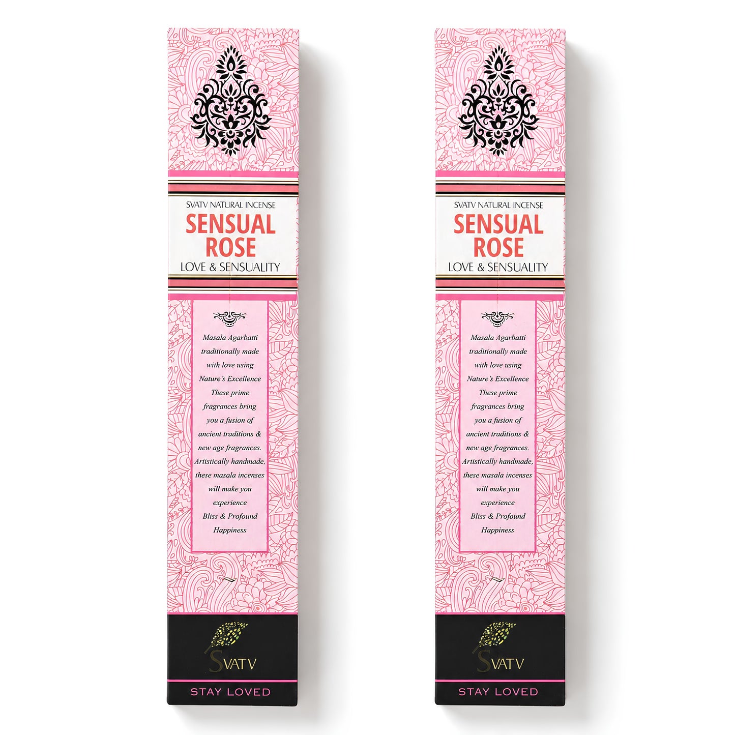 SVATV INCENSE STICK SENSUAL ROSE 15GM (PACK OF 2)